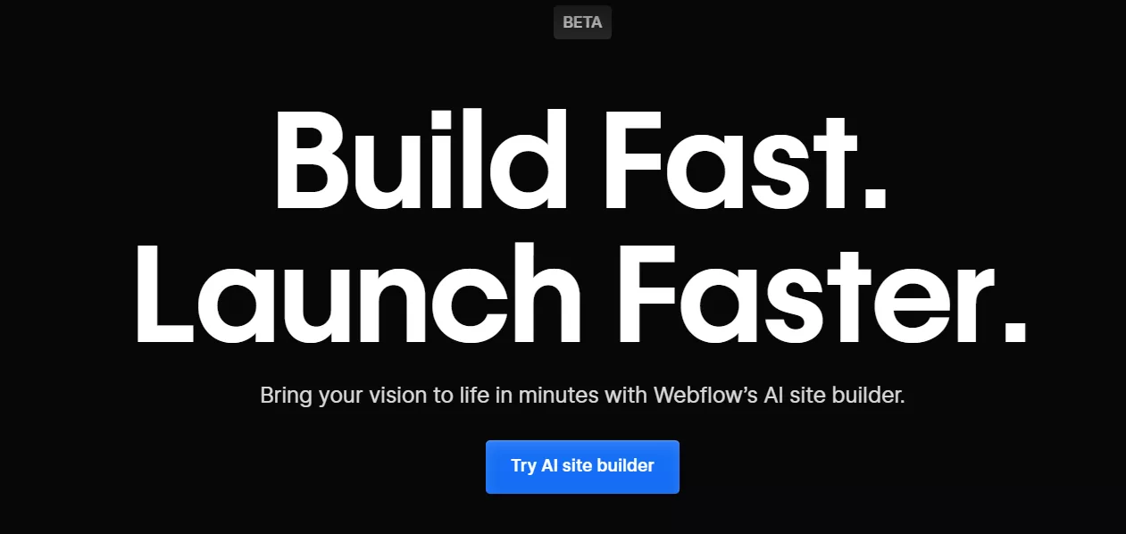 Webflow AI Designer